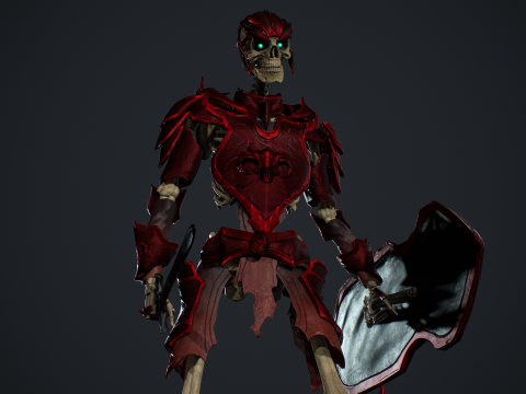 Skeleton 05 3D 모델