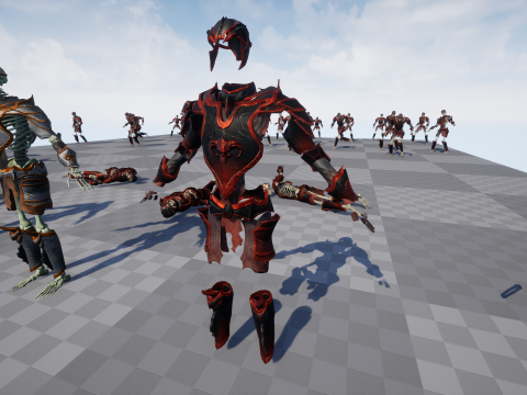 Skeleton 05 3D 모델