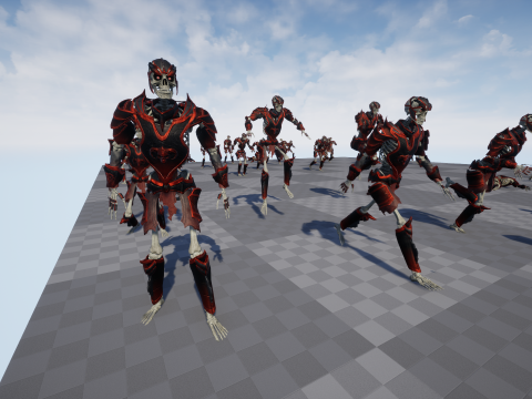 Skeleton 05 3D 모델