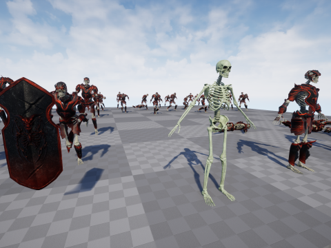 Skeleton 05 3D 모델