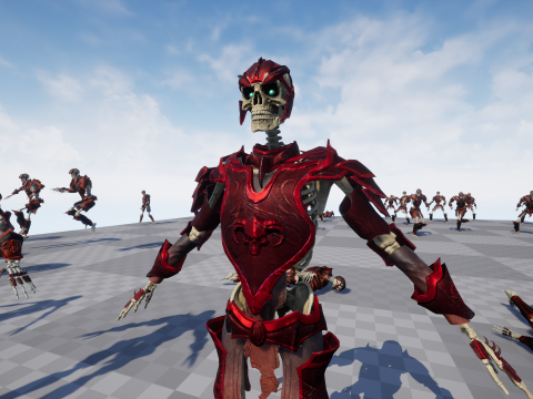 Skeleton 05 3D 모델
