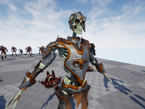 Skeleton 05 3D 모델
