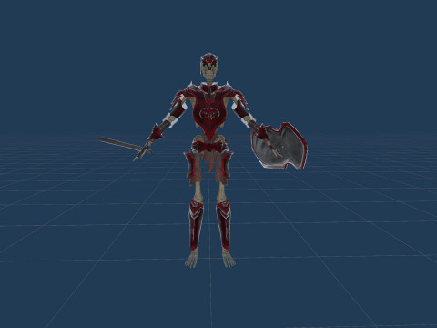 Skeleton 05 3D 모델