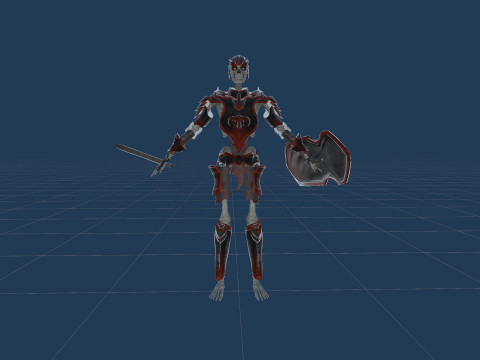 Skeleton 05 3D 모델