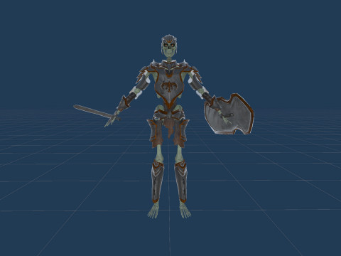 Skeleton 05 3D 모델