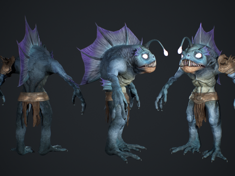 Murloc 2 3D Модель