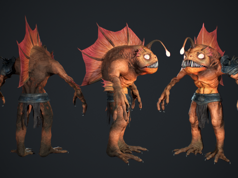 Murloc 2 3D Модель
