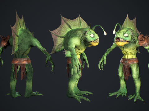 Murloc 2 3D Модель