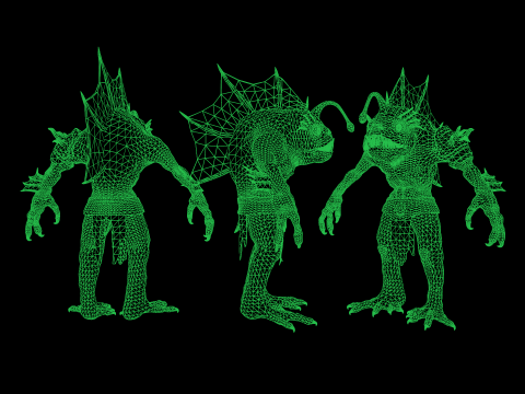 Murloc 2 3D Модель