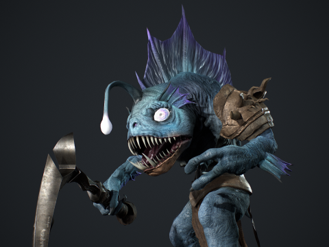 Murloc 2 3D Модель