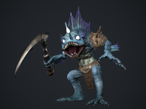 Murloc 2 3D Модель