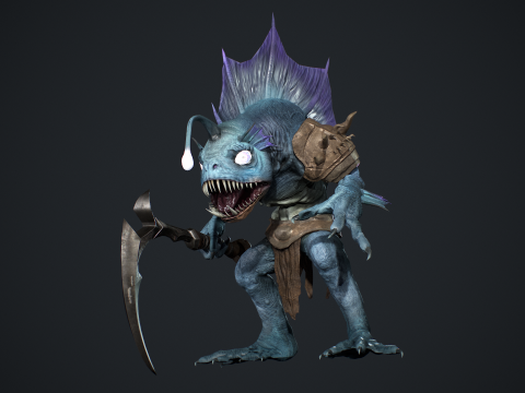Murloc 2 3D Модель