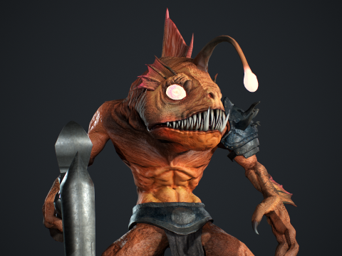 Murloc 2 3D Модель