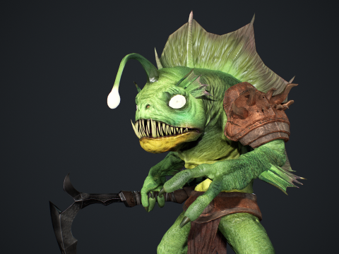 Murloc 2 3D Модель