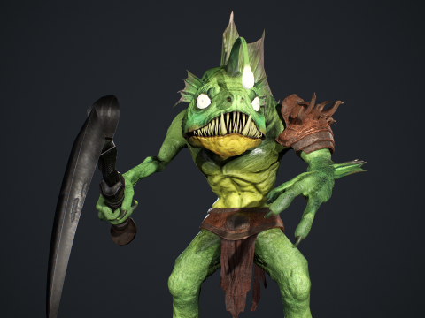 Murloc 2 3D Модель