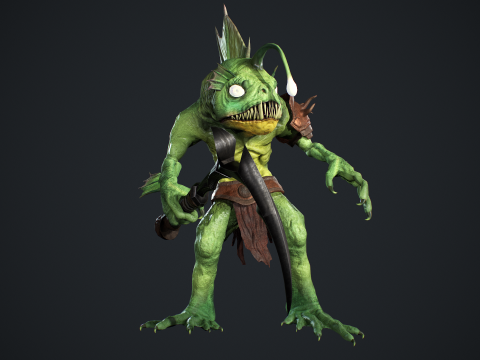 Murloc 2 3D Модель