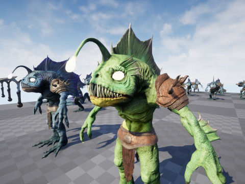 Murloc 2 3D Модель
