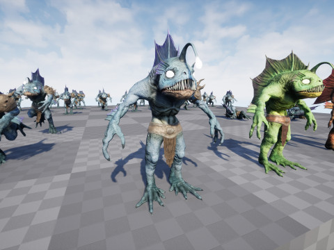 Murloc 2 3D Модель