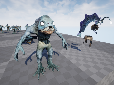 Murloc 2 3D Модель