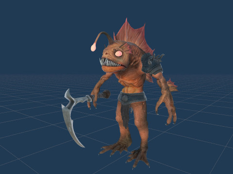 Murloc 2 3D Модель