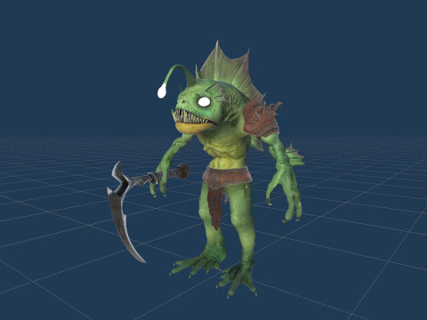 Murloc 2 3D Модель