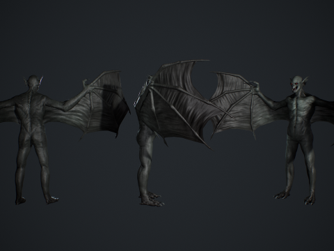 Vampire Monster 3D Модель