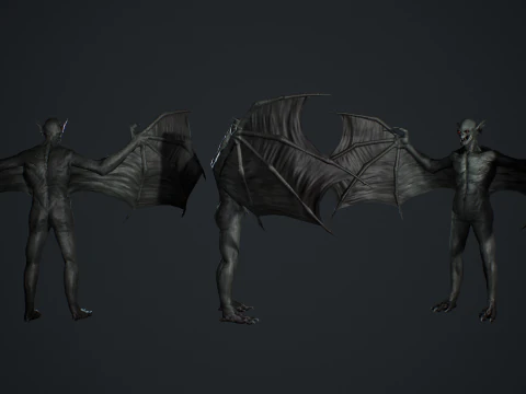 ヴァンパイアモンスター 3Dモデル