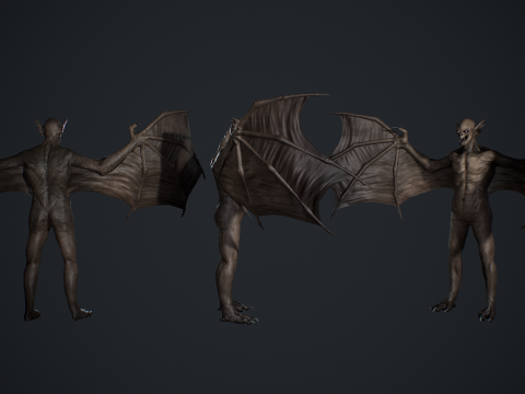 Vampire Monster 3D Модель