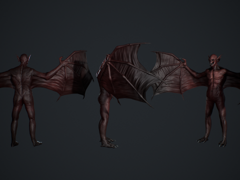 Vampire Monster 3D Модель