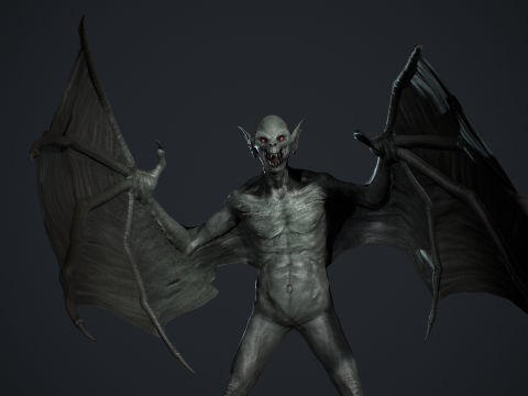 Vampire Monster 3D Модель