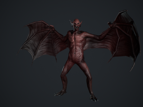 Vampire Monster 3D Модель