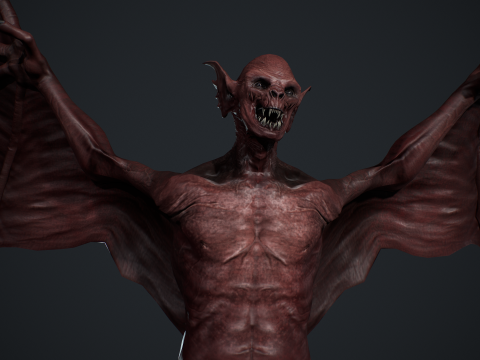 Vampire Monster 3D Модель