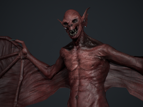 Vampire Monster 3D Модель