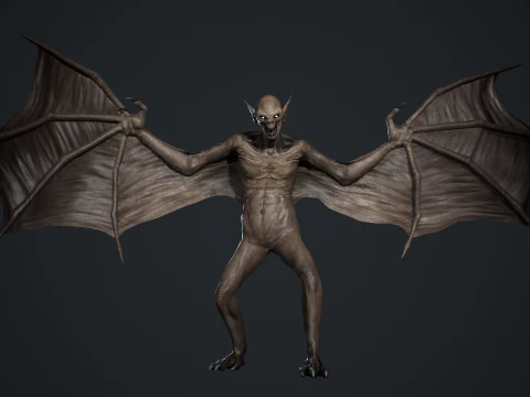 ヴァンパイアモンスター 3Dモデル