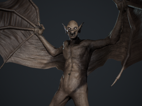 Vampire Monster 3D Модель