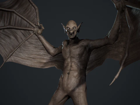 ヴァンパイアモンスター 3Dモデル