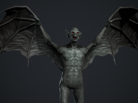 Vampire Monster 3D Модель