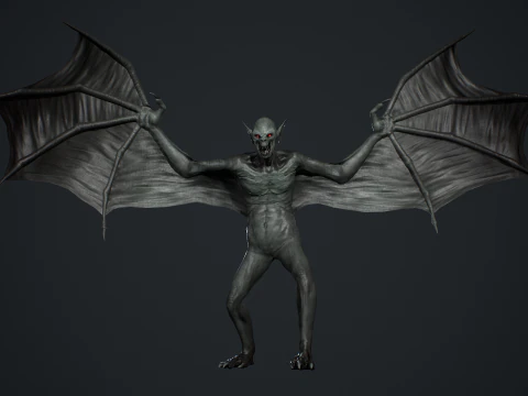 ヴァンパイアモンスター 3Dモデル