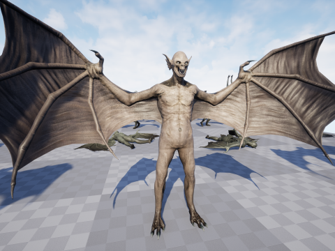 Vampire Monster 3D Модель
