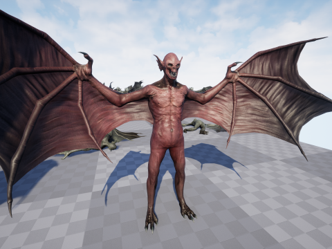 Vampire Monster 3D Модель