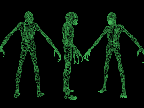 Nightmare Monster 3D Модель