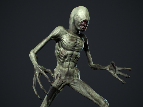 Nightmare Monster 3D Модель