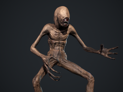 Nightmare Monster 3D Модель