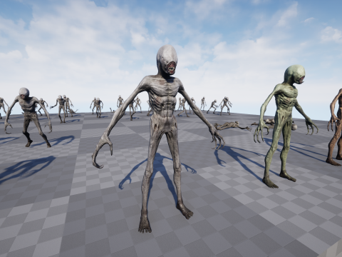 Nightmare Monster 3D Модель