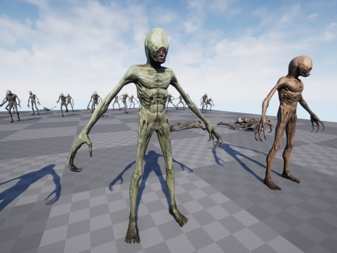 Nightmare Monster 3D Модель