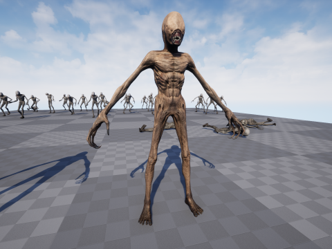 Nightmare Monster 3D Модель