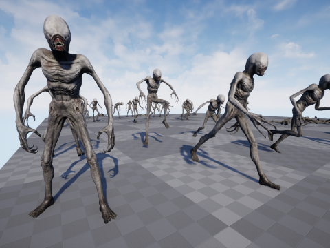 Nightmare Monster 3D Модель