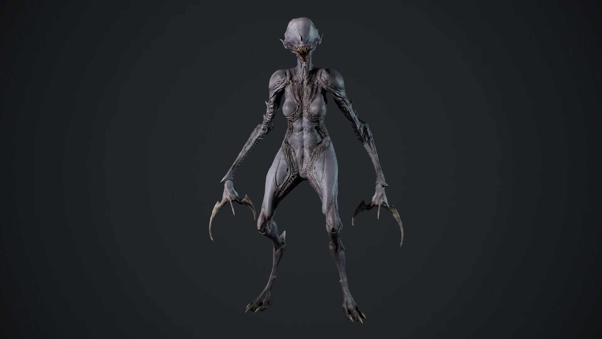 怪物6 3D 模型 .c4d .max .obj .3ds .fbx .stl .blend 