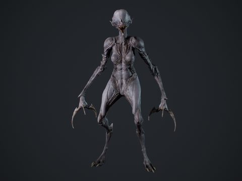 Monster 6 3D Модель