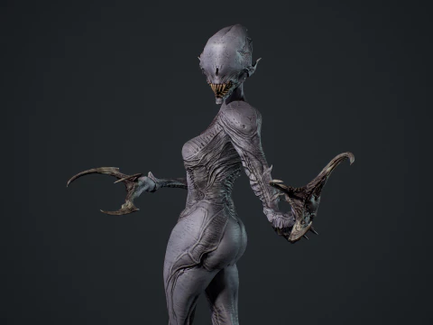 怪物6 3D 模型